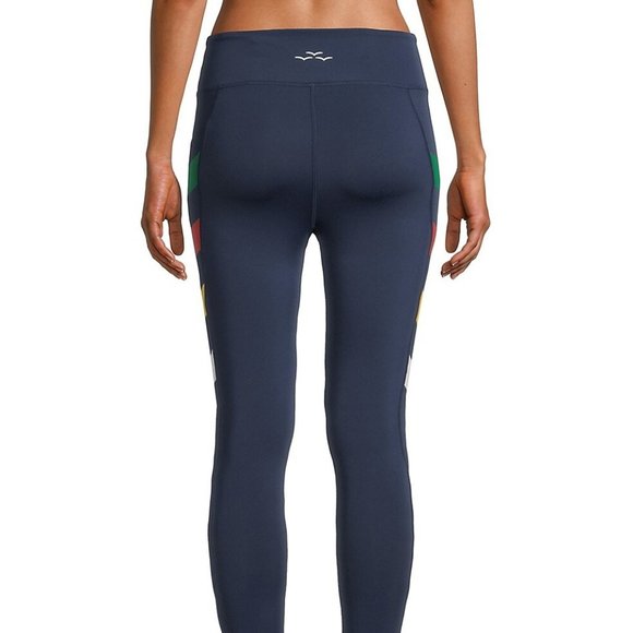 HBC x Lazypants Women's Multistripe Yoga Pants - Medium NWT - Picture 2 of 2